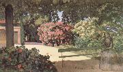 The Terrace at Meric, Frederic Bazille